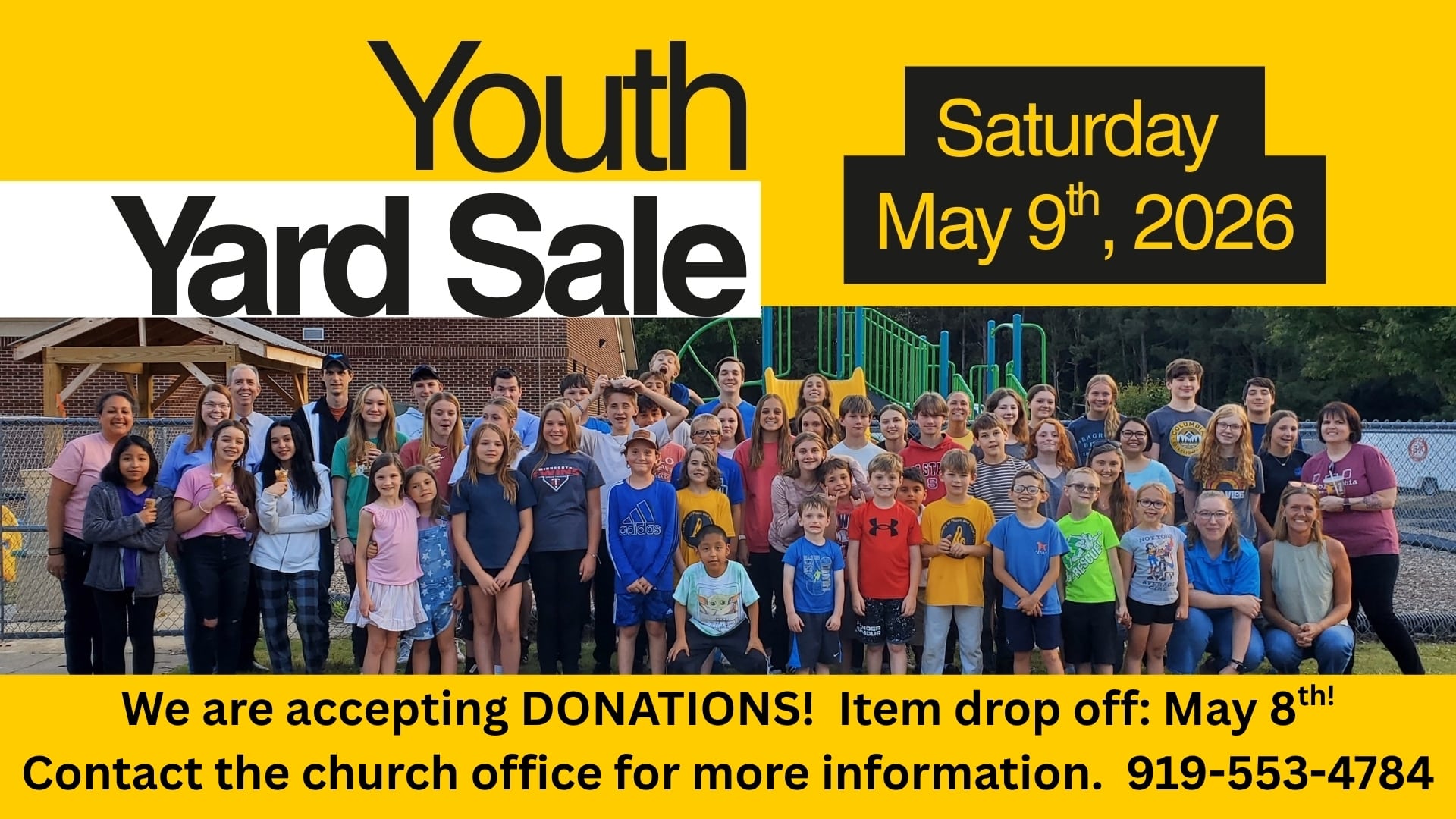 We Are Acception Donations Item Drop Off May 8th